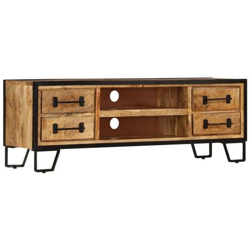 Mobile Porta Tv Con Cassetti 120x30x40 Cm Massello Di Mango precio