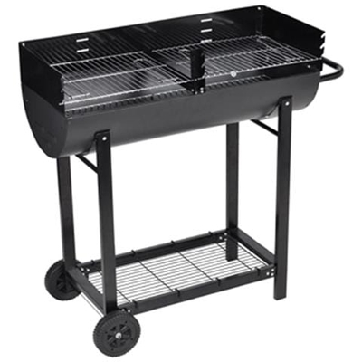 Barbecue Braciere Con Griglia A Legna E Carbone