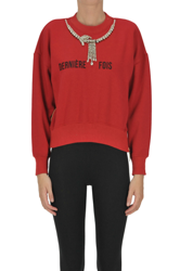 Derniere Fois embellished sweatshirt precio