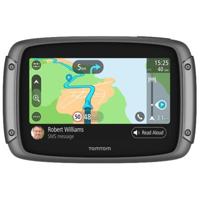 Navigatore Rider 500 Touchscreen 4,3” per Auto / Moto Impermeabile con Slot MicroSD Wi-Fi Mappe Europa 45 Paesi + Aggiornamento Mappe a Vita