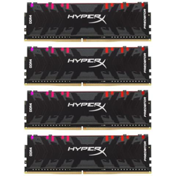 Kit Memoria Dimm HyperX Predator RGB 32 GB (4 x 8 GB) DDR4 3200 MHz CL16 Colore Nero características