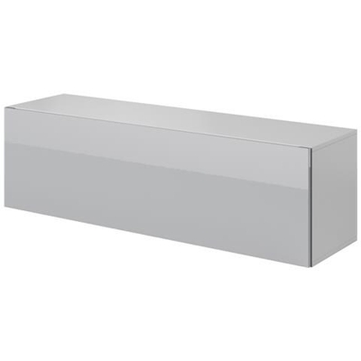 Mobile Tv Comodino Per Tv Fay - 140 Cm - Bianco / Grigio