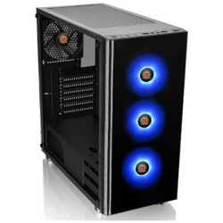 V200 Tempered Glass RGB Edition Midi-Tower con un lato in Vetro Temperato da 4 mm e Tre Ventole LED RGB da 120 mm, Nero características