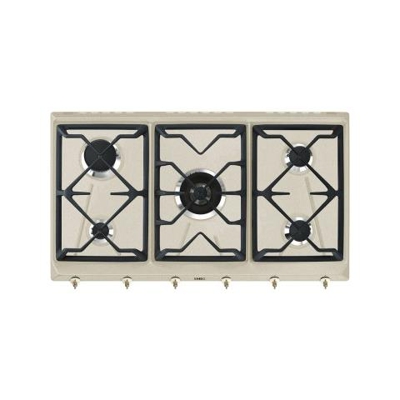 Piano Cottura SRV896AVOGH2 a Gas 5 Fuochi Gas Colore Avena