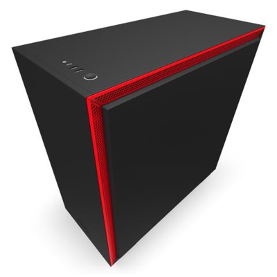 Case H710 Middle Tower ATX / EATX / Micro ATX / Mini-ATX 2 Porte USB 3.0 1 Porte USB 3.1 Colore Nero e Rosso (Finestrato)