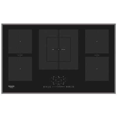 Piano Cottura KIF 952 BXLD B a Induzione 5 Zone Cottura da 86 cm Colore Nero