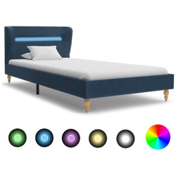 Giroletto Con Luci Led Blu In Tessuto 90x200 Cm características