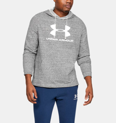 Felpa con cappuccio UA Sportstyle Terry Logo da uomo precio