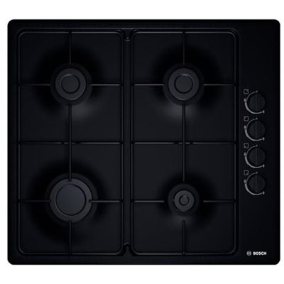 Piano Cottura PBP6B6B80 a Gas 4 Fuochi Gas Colore Nero con FSD