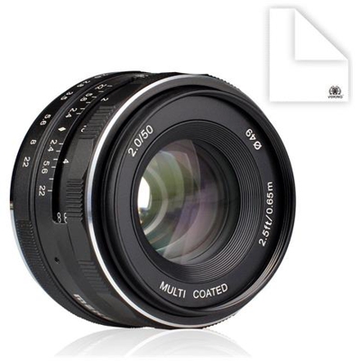 Obiettivo Mk-50mm F2 Per Fuji Fujifilm X Mount