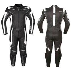 Tuta Pelle Moto Racing Pista Sport 2 Pezzi Divisibile Prese Aria A-pro Nero 52 características