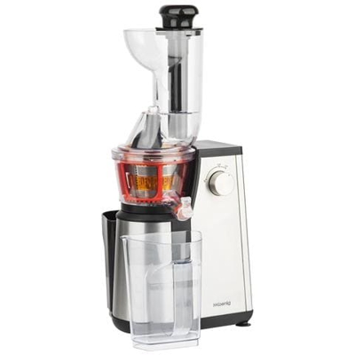 Gsx18 Estrattore Di Succo Tubo Extra Large, Spremitura Lenta, Estrattore Di Frutta E Verdura, Acciaio Inox, Bpa Free