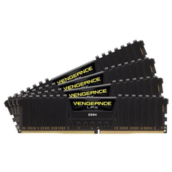 Memoria Dimm Vengeance LPX 16 GB (4 x 4GB) DDR4 2400 MHz CL14 Dissipatore Nero características