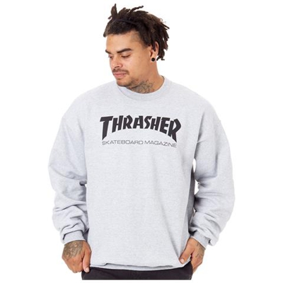 Maglione Thrasher Skate Mag Grigio (xl, Grigio)
