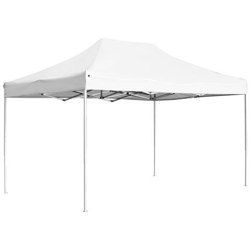 Gazebo Professionale Pieghevole Alluminio 4,5x3 M Bianco características
