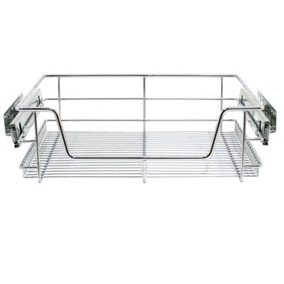 5 Cestelli Estraibili Per Mobile Da Cucina Largo 60cm Con Guide Telescopiche A Sfere