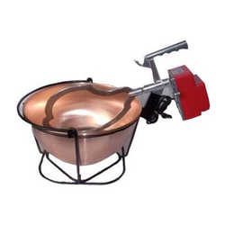 Paiolo elettrico rame polentina 26cm 3,5lt. + 600gr. di farina en oferta