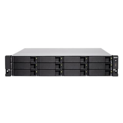 NAS TS-1283XU-RP 12 Slot 3.5'' / 2.5'' Interfacce 4 x Gigabit Ethernet / 6 x USB 3.1 Ram 8 GB
