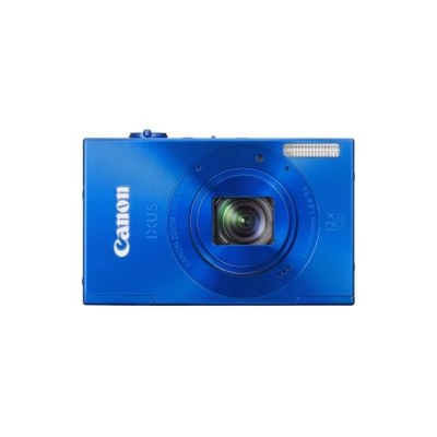 Fotocamera digitale compatta Canon IXUS 500 HS - 10,1 Megapixel - Blu - 7,6 cm (3'') LCD - 16:9 - 12x Zoom Ottico - 4x - Ottico (IS) - 3648 x 2736 Immagine - 1920 x 1080 Video - HDMI - PictBridge - Modalità HD Movie