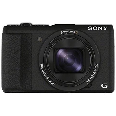 DSC-HX60 Nero Sensore CMOS Exmor 20Mpx Zoom Ottico 30x Display 3'' Filmati Full HD Stabilizzato Wi-Fi / NFC