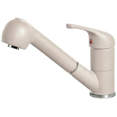 Miscelatore Monocomando Modello Venere 20.5 x 18 cm Colore Bianco Antico 62