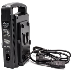 220v Caricabatteria Duale Cavo Per Batteria Fotocamera Sony Lmd-9020, Lmd-9030, Lmd-9050, Msw-900, Msw-900p, Msw-970, Msw-970p, Pdw-510, Pdw-510p en oferta