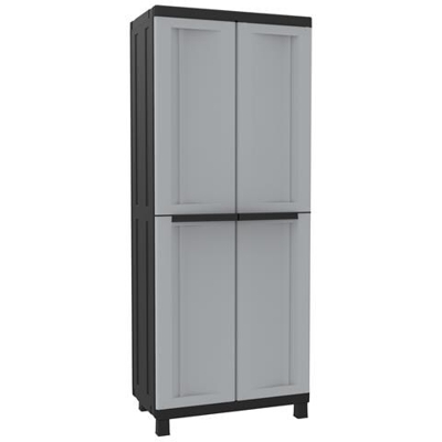 Armadio Twist black 2680 Armadio 2 ante e 3 ripiani L68 x P39 x H170cm