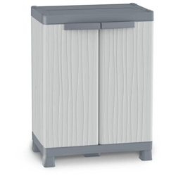 Armadio Base 700 uw basso 2 ante e 2 ripiani L70 x P43,8 x H97,6 en oferta