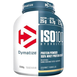 Iso 100 Hydrolyzed 4.9 Lb (2200g) - Fudge Brownie en oferta