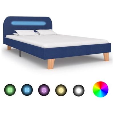 Giroletto Con Luci Led Blu In Tessuto 120x200 Cm