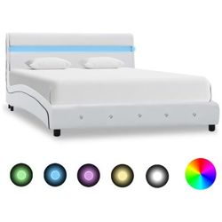 Giroletto Con Led Bianco In Similpelle 140x200 Cm en oferta