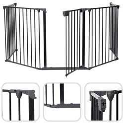 Cancello Di Sicurezza, Cancelletto Regolabile Per Camino, 300 X 75 Cm Pollici Dispiegati, Dimensioni Piegato: 80 X 68 X 14 Cm precio