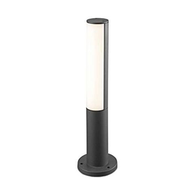Beret 75522 - lampada, Lampadina Inclusa, Led, 8 w, Corpo In Alluminio E Diffusore In Pmma, Colore: Grigio