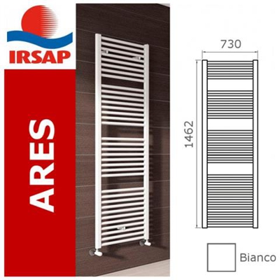 Irsap Radiatore Ares, 1462x730 Mm, 28 Elementi, Bianco