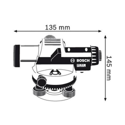 GOL 26 G Professional, 135 x 215 x 145 mm, 1,7 kg, -10 - 50 C, -20 - 70 F características