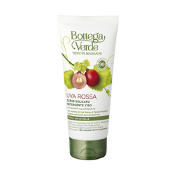 Uva Rossa - Scrub delicato detergente viso en oferta
