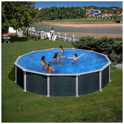 Piscina Tonda Rattan Gre Kitpr558nrt en oferta