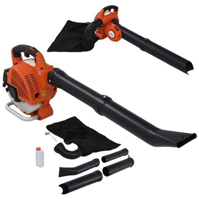 Soffiatore Per Foglie 3 In 1 A Benzina 26 Cc Arancione