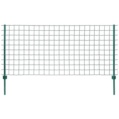 Set Recinzione Euro 20x1,2 M Acciaio Verde