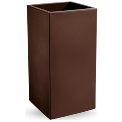 Vaso Cache-pot Cosmos Quadrato Alto In Colore Bronzo características