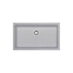 Lavello Kubus Sottotop Da Incasso KBG11070 Colore Alluminio 1 Vasca en oferta