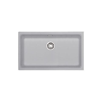 Lavello Kubus Sottotop Da Incasso KBG11070 Colore Alluminio 1 Vasca