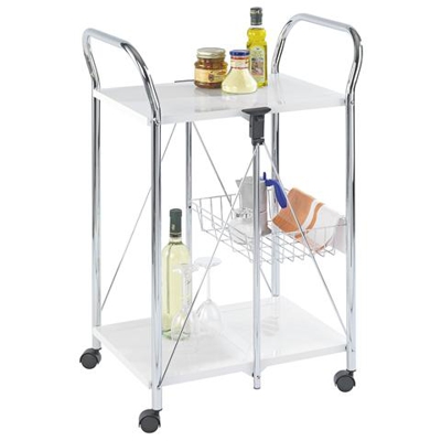 Carrello Cucina 58x44xh90 Cm Bianco