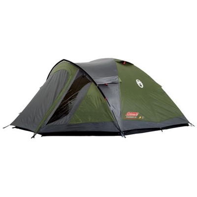 Darwin 4 Plus Tenda a Cupola per 4 Persone Colore Nero / Verde