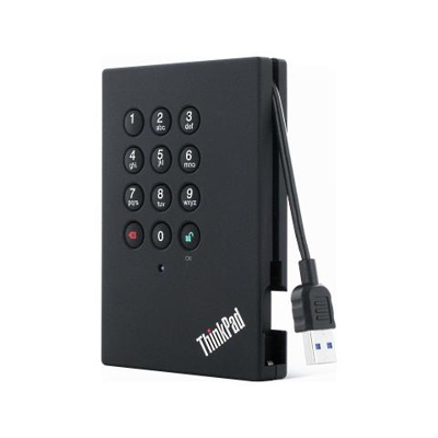ThinkPad USB 3.0 Secure - Hard disk - 1 TB - esterno (portatile