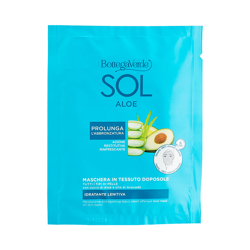 SOL Aloe - Maschera in tessuto doposole en oferta