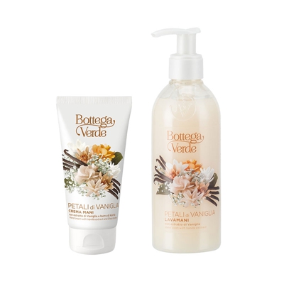 Offerta Petali di Vaniglia : lavamani + crema mani