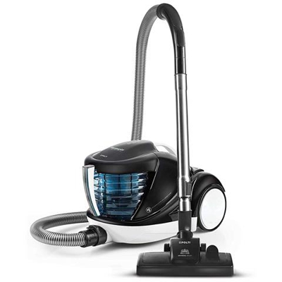PBEU0108 Aspirapolvere a Cilindro Senza Sacchetto Potenza 750 Watt Colore Nero / Bianco