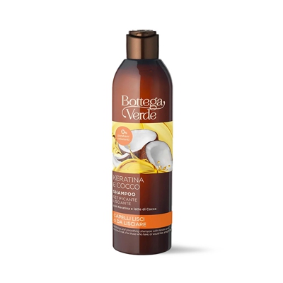 Keratina e Cocco - Shampoo setificante lisciante