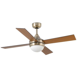 Icaria, Ventilatore Con Luce, - Ottone precio